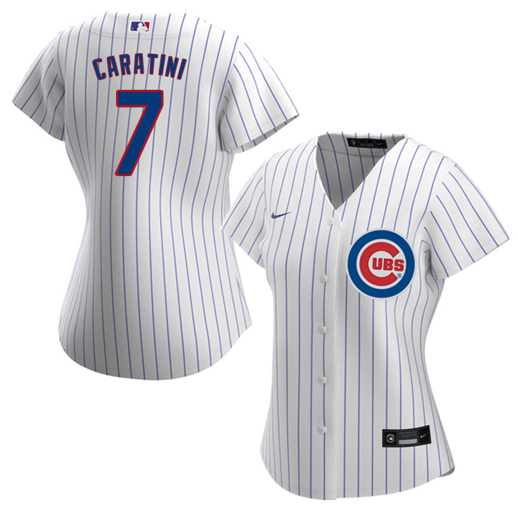 Nike Women #7 Victor Caratini Chicago Cubs Baseball Jerseys Sale-White